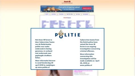 anon ib|Dutch police seize revenge porn site Anon.